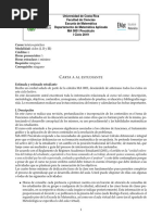 Carta Al Estudiante IC-19 (A)