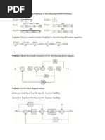 (I) Assume N(S) 0 and Find The Transfer Function Y(s) /R(S) - (Ii) Assume R(S) 0 and Find The Transfer Function Y(s) /N(S)