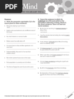 MM 1 - Grammar Test Unit 7