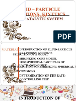 CRE - Fluid-Particle Reaction