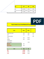 Total Cement Cost (Fuel+Material+Power) : Kiln Feed Option-1 Option-2