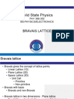 Solid State Physics: Bravais Lattice