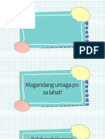 Istruktura NG Filipino - Wastong Gamit NG Mga Bantas