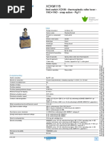 XCKM115: Product Data Sheet