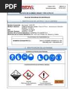 Hoja Msds-Sulfato - de - Aluminio - Grado - 1 - Tipo - A - Polvo