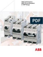 Range: High Performance Main Circuit Breakers S 700