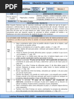 Mayo - 1er Grado Matemáticas (2021-2022)