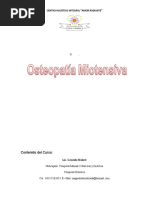 (Taller) Tecnicas Miotensivas de La Osteopatia