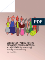 Versos Con Faldas. Poetas Españolas para La Infancia y La Juventud (2000-2015) - Itziar Pascual Ortiz