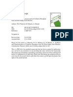 Synthesis and Characterization of Cellulose Phosphate