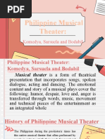 Philippine Musical Theater:: Komedya, Sarsuela and Bodabil