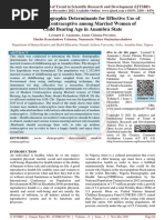 Socio Demographic Determinants For Effective Use of Modern Contraceptive Among Married Women of Child Bearing Age in Anambra State