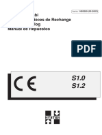 Parts Manual Elenco Ricambi Manuel Des Pièces de Rechange Ersatzteilkatalog Manual de Repuestos