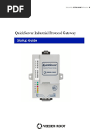 Quickserver Industrial Protocol Gateway: Startup Guide