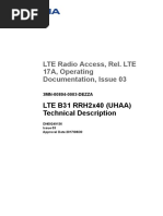 LTE Radio Access, Rel. LTE 17A, Operating Documentation, Issue 03