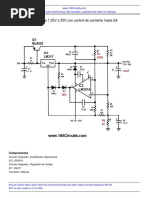 Fuente para Taller Voltaje Corriente Regulables 30V 5A