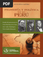 2DO INFORME DE LECTURA - Augusto Castro - Filosofia y Politica en El Peru - PUCP