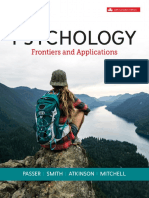 Psychology Frontiers and Applications