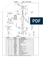 Spare Part List Cp-1260 - CP 1260s