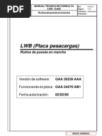 LWB Rutina de Puesta en Marcha