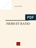 Fides Et Ratio