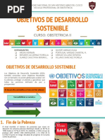 Objetivos de Desarrollo Sostenible