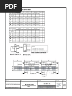 Schedule of Beam & Roof Beam Reinforcement: Beam Section Typical Beam 01 Detail