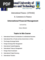 International Financial Environment