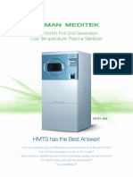 Low Temperature Plasma Sterilizer: The World's First 2nd Generation