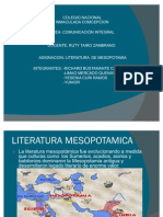 Literatura Mesopotamica