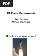 RF Power Measurements Basic Principles