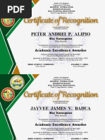 Peter Andrei P. Alipio: Academic Excellence Awardee