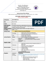 Instructional Plan (Iplan) Detailed Lesson Plan (DLP)