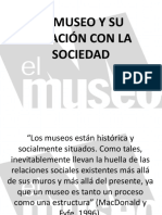 Museo y La Sociedad