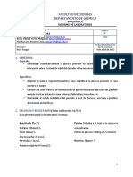 Informe de Laboratorio - Glucosa Biuoquimica II - Martha Navarro - Liney Olaya - Tatiana Torres