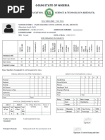 OGSERA - Student Reportsheet