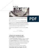 Hormigón HA 25 - Qué Es, Resistencia, Características - Hormigon - Eu