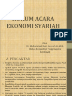 06 Hukum Acara Ekonomi Ekonomi Syariah 02-11-2017