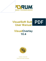 Visualsoft Suite User Manual Visual: Overlay 10.4