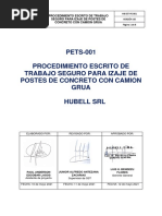 HB-SST-PE-001 - Instalacion de Poste Con Grua