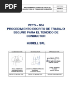 HB-SST-PE-004 Tendido de Coductor