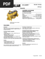 C15 Acert: Industrial Caterpillar Engine Specifications