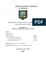 Informe 6 - Análisis de La Temperatura Del Aire y Del Suelo