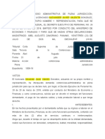 Demanda Contencioso Administrativa de Plena Jurisdicción