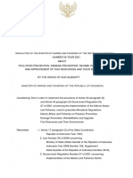 Regulation of The Minister of Marine and Fisheries of The Republic of Indonesia