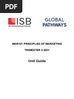 Principles of Marketing - Unit Guide