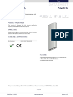 Datasheet: AW3740 AW3740