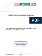 Tutorial Monitoracao Web Com Zabbix