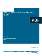 NPCL 8MW Solar PV Project in UP