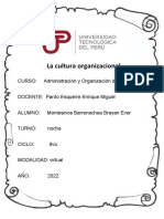 La Cultura Organizacional